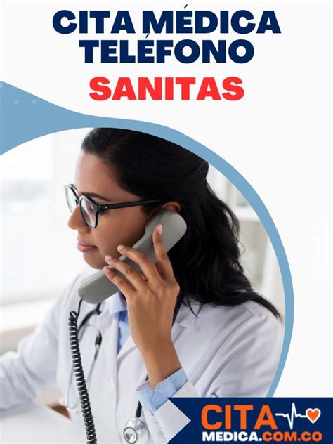 teléfono sanitas citas medicas|Citas Médicas